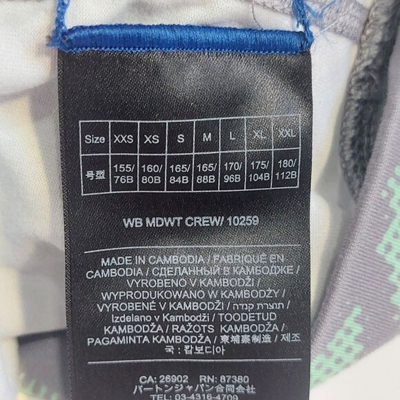 Burton Midweight Base Layer Crewneck Top Women's Large Digital Camo Dryride - Picture 6 of 10